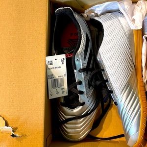 Brand new Adidas indoor soccer shoes- predator Men 7.5